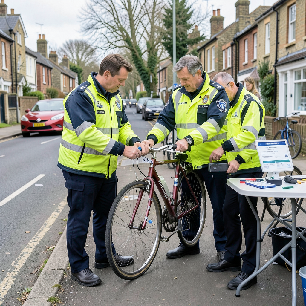 Thames Valley Police offer free bike marking and Have Your Say session in Headington